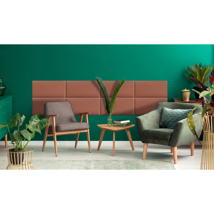 Upholstered Panel Dirty Pink